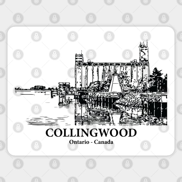 Collingwood - Ontario Magnet by Lakeric